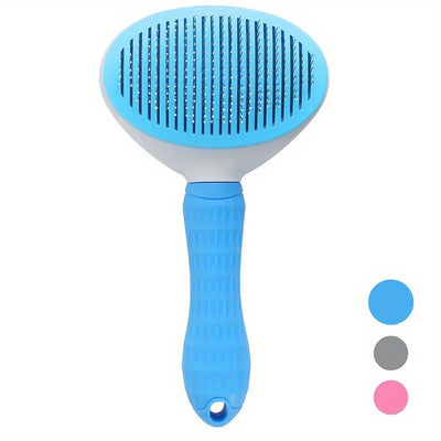Brosse Carde Auto-Nettoyante pour Chien & Chat