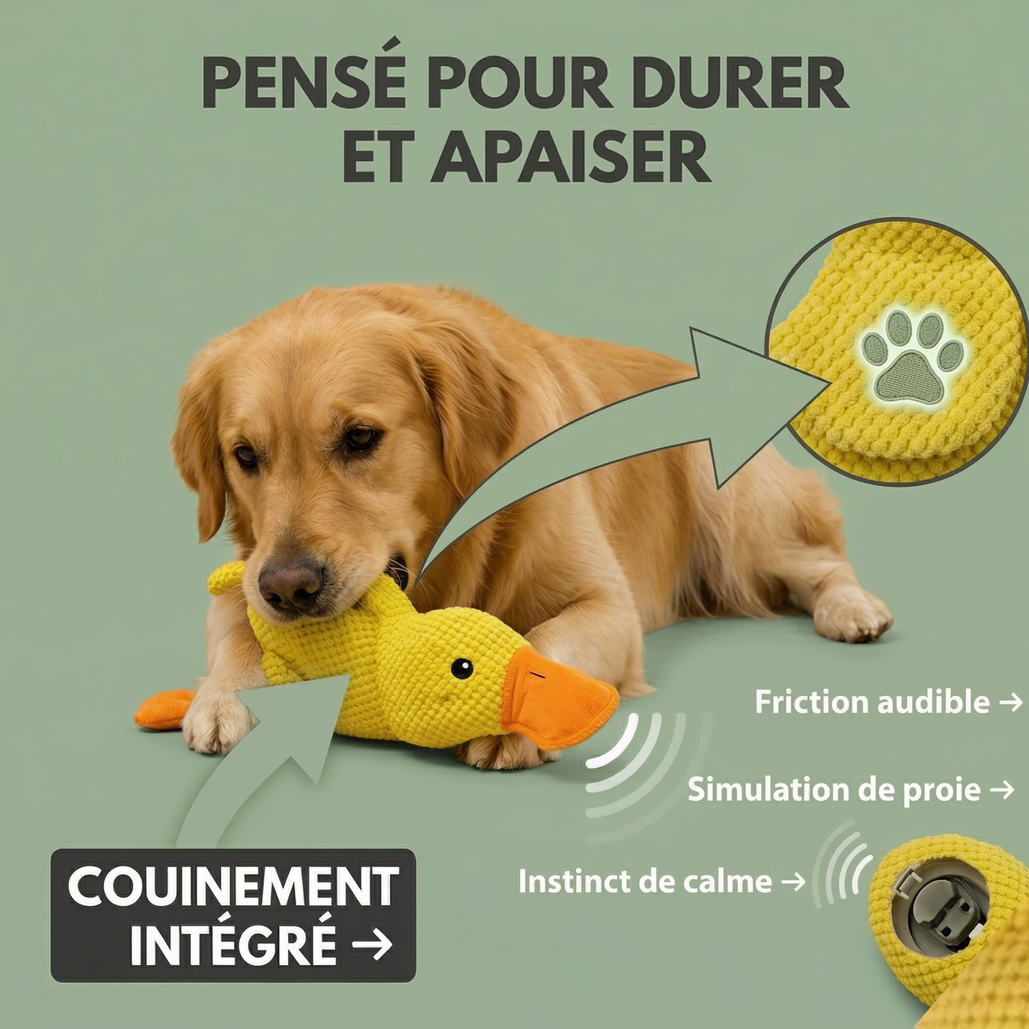Peluche anti stress Chien