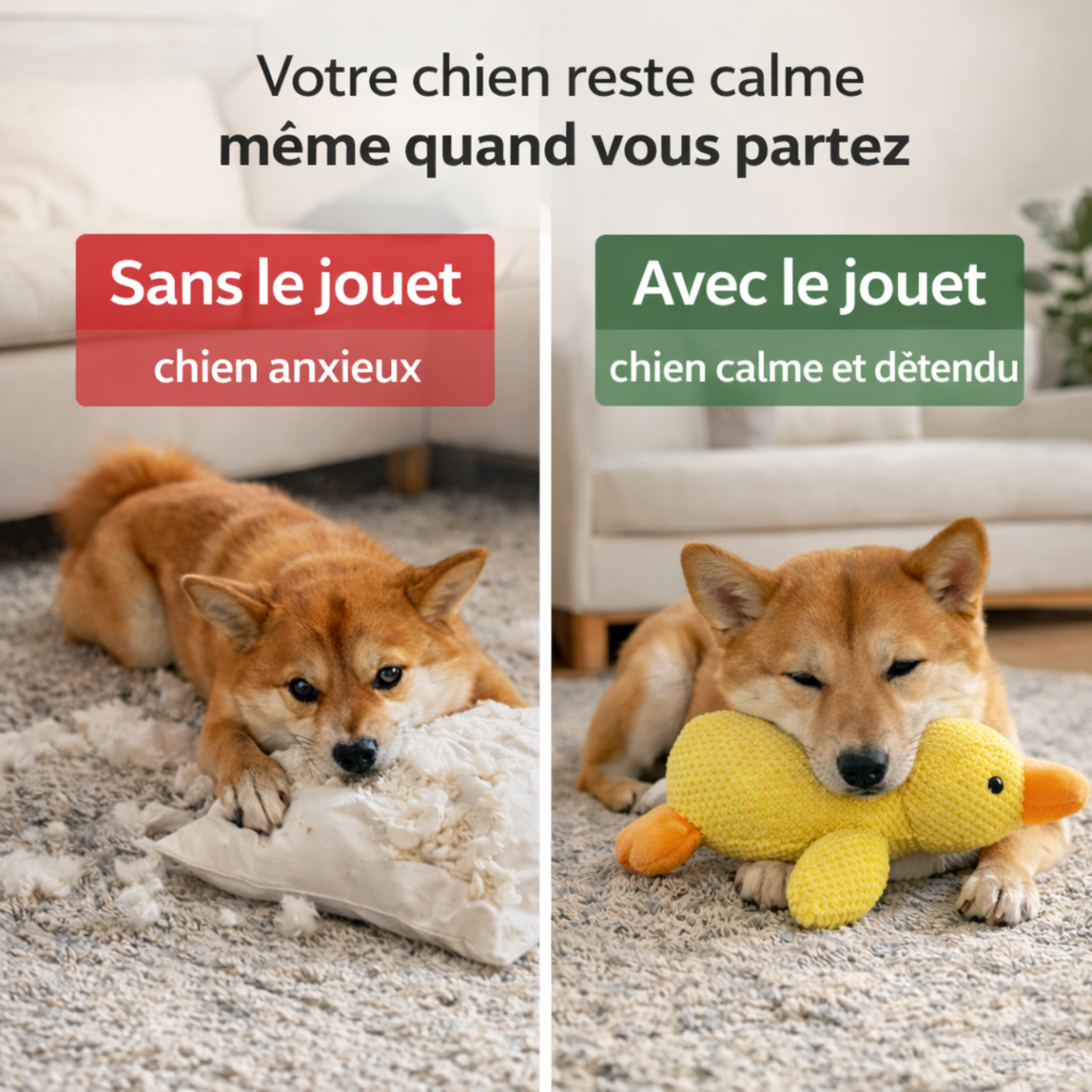 Peluche anti stress Chien