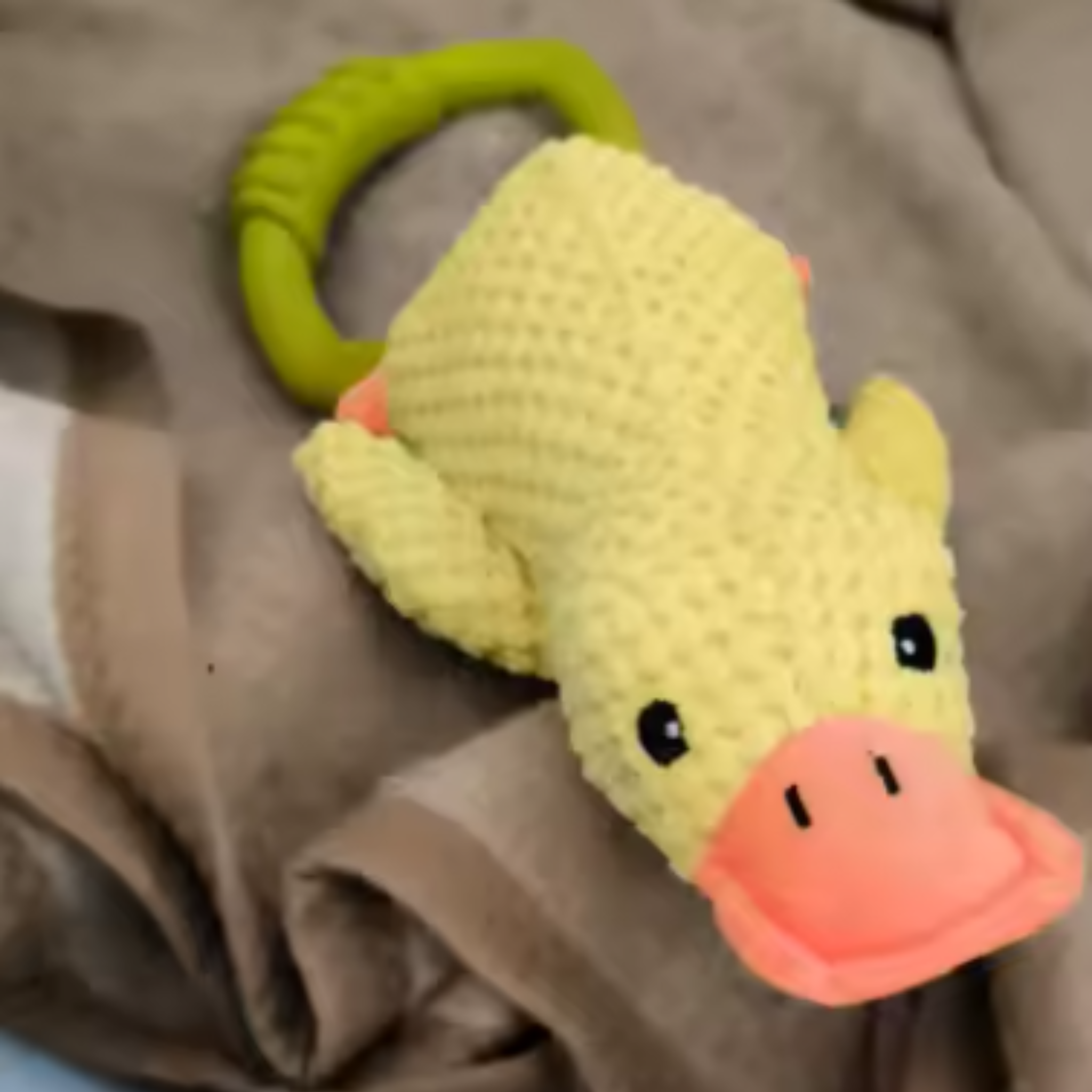 Peluche Anti-Stress pour Chien | Doudou Canard Apaisant
