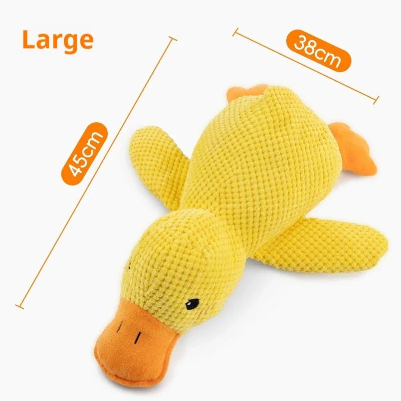 Dog toy plush companion sleeping duck bite resistant teeth grinding sound relief duck sound toy Wholesale and retail - Petoupet 2