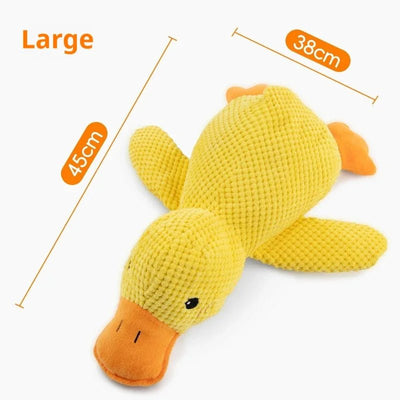 Dog toy plush companion sleeping duck bite resistant teeth grinding sound relief duck sound toy Wholesale and retail - Petoupet 2
