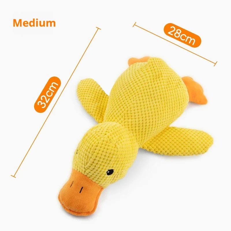Dog toy plush companion sleeping duck bite resistant teeth grinding sound relief duck sound toy Wholesale and retail - Petoupet 2