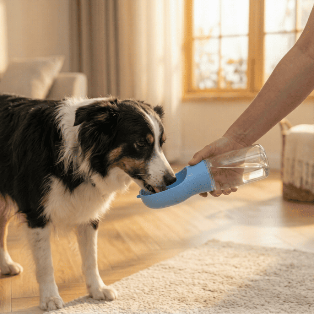 Gourde de Voyage Anti-Fuite pour Chien